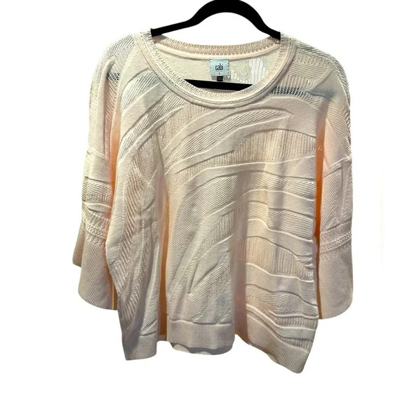 Cabi light pink tops size L - Picture 1 of 8
